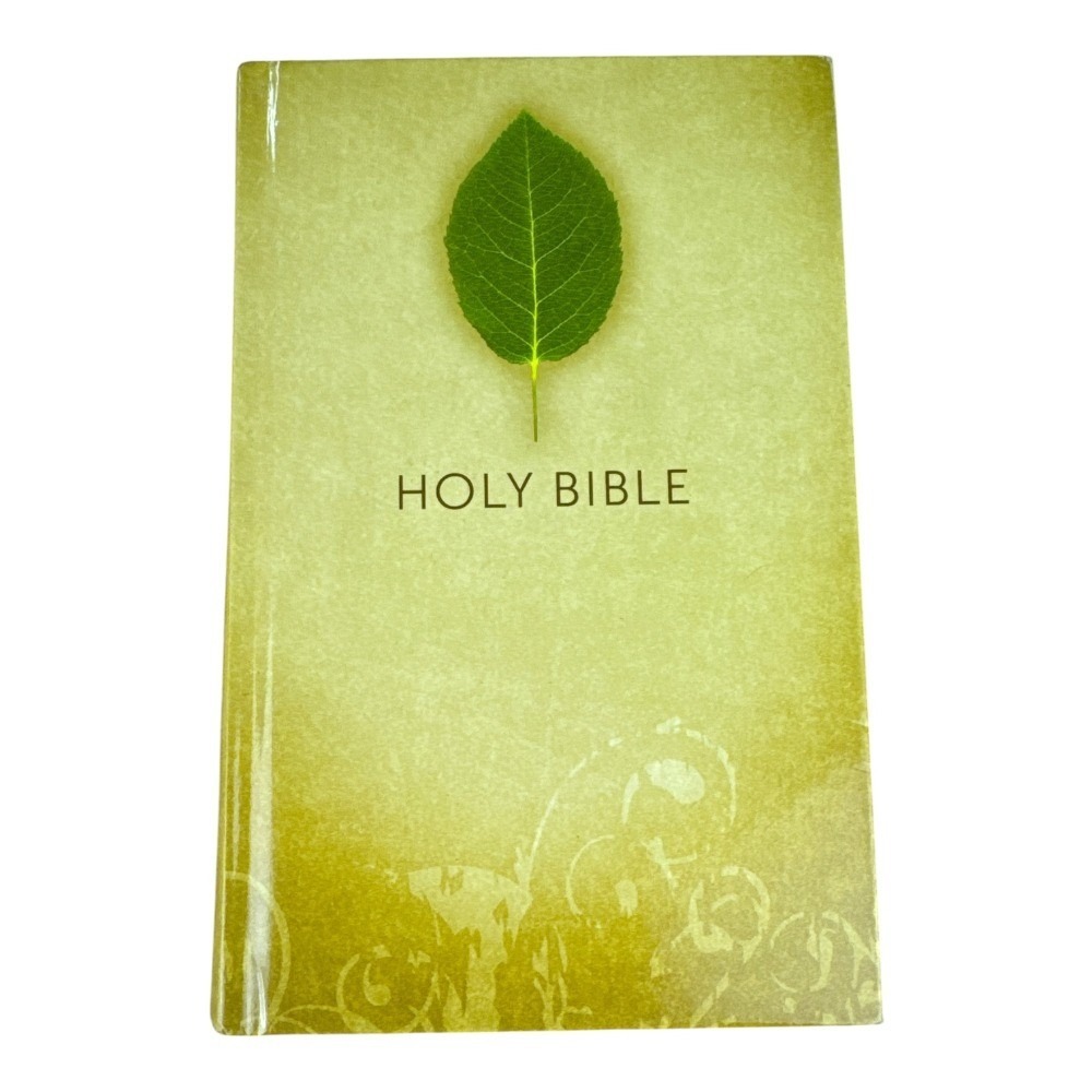 Zondervan NIV Reference Bible Giant Print‎ Hardcover Green Leaf Easy Read Clean